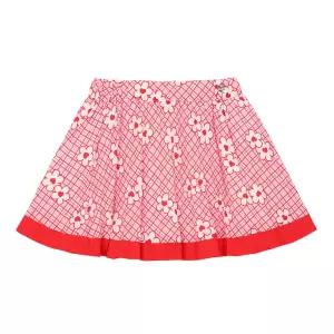 [롯데백화점]프렌치캣 핑크 하트 꽃 주름 스커트(Q52DAS030)