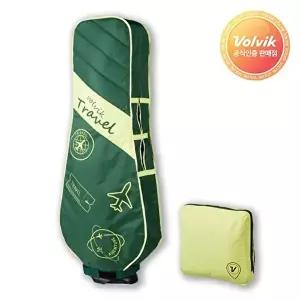 [볼빅]볼빅 트레블 패턴 경량 수납일체형 퀼팅 항공커버 (그린)