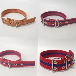 소형견 견목줄 나일론 조절 반려동물 강아지 목줄 개줄 강아지산책 이름표 산책용 산책줄 외출 훈련 용품