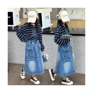 예끼 타마키데님스커트세트 청소년옷 초등학생옷 주니어옷주니어의류