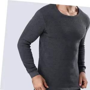 라운드넥내복 남성 상하의 기모소재 골지밴딩 신축성 좋은 내복세트
