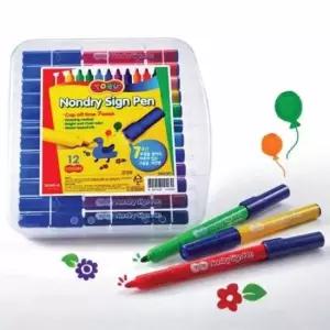 [문구/오피스] 뚜겅을 열어도 마르지 않는 싸인펜(24색) 펜세트 사인펜세트