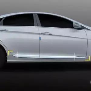 [CAR] 소나타 측면 스커트 크롬 몰딩 하단라인 차량 튜닝 부품
