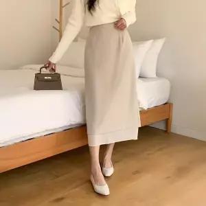|KHK197E|여성용 시스루 레이어드 롱 스커트 봄 여름용