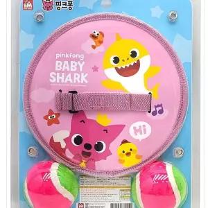 블루투야 유아 공놀이 야구 글러브 찍찍이캐치볼 핑크퐁 어린이 세트