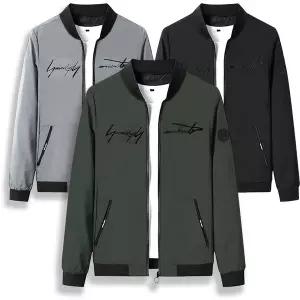 [디바옴므]레더링 케주얼 윈드 바람막이 시보리넥 집업 자켓 점퍼 항공 야상 남자 남성