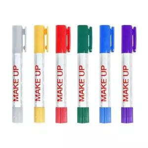 플레이컬러 페이스페인팅 펜타입 메탈 (옵션x1자루) MAKE UP PEN