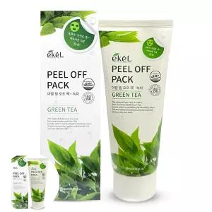 모공팩 이켈 필 오프 녹차 각질 피지 팩 180ml