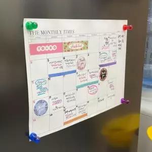 타임플래너 먼슬리 월간 플래너 떡메모지 메모장