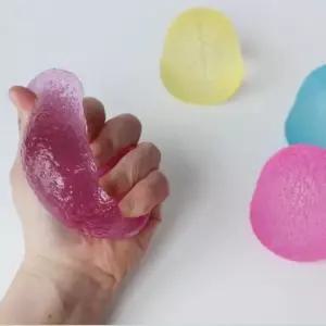 스퀴즈장난감 스트레스볼 레인보우 말랑이 검드롭 로제 스퀴시 볼