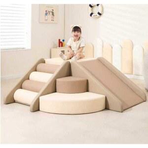 미끄럼틀 실내 가정용 침대 등반 복합 등반대 소프트웨어 소프트백