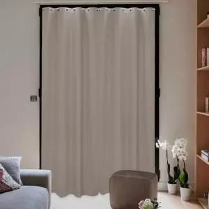 겨울방한커튼 현관 방풍 커튼 압축봉포함 방한 가리개 우풍 차단