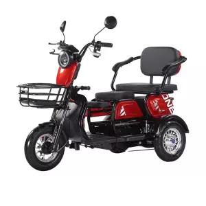 전기 전동차 삼륜오토바이 안전한 등원 레드 오토바이
