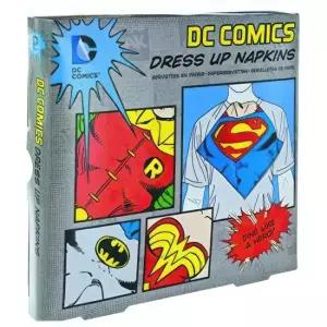 배트맨 슈퍼맨 업소용 식당 티슈 냅킨 4종 24매 세트 내프킨