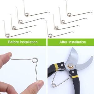 정원 가위 스프링 교체 금속 V 자형 압축 전정 적합