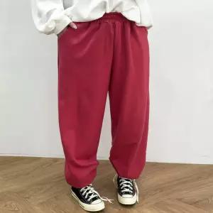 빅사이즈 603 컬렉션꽃패치조거팬츠 DGBX312