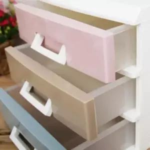 [생활] 파스텔 서랍함 3단 대 틈새수납장 아이방서랍장