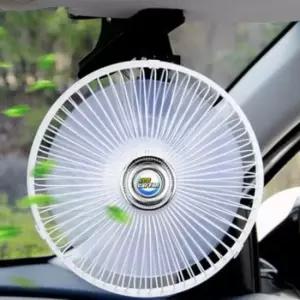 [CAR] 12V 24V 차량용 에코 스마트 회전 선풍기 자동차용 쿨링팬