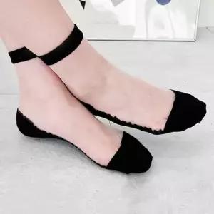 발목 스타킹 스니커즈 플랫슈즈 코디 편한 포인트양말 WFFJG6I