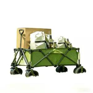 캠핑 웨건 블랙 노스피크 벤치형 캐노피 트레일러 폴딩카트 폴딩 카키