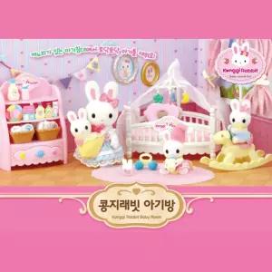 콩지래빗 아기방 소품 미니 토끼 여아 완구 소꿉놀이용품 추천장난감
