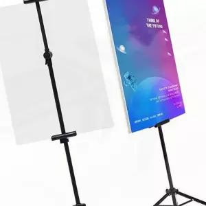 포스터스탠드 높이조절 광고거치 안내판배치 전시거치