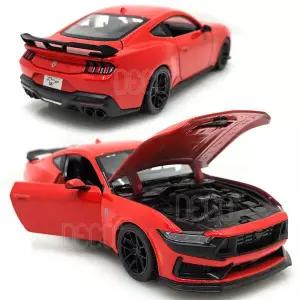 아트박스/마이스토 1:24 포드 머스탱 다크홀스 레드 2024 미니카 다이캐스