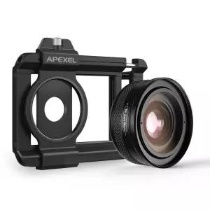 APEXEL 휴대폰 매크로 스마트폰렌즈 듀얼 에이펙셀 스마트폰 콘서트