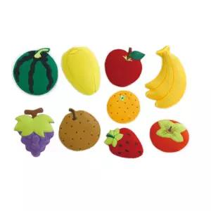 어린이집 과일 펠트 찍찍이 유아 학습교구 펠트달력 유아학습판