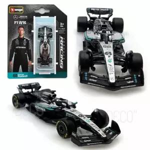 브라고 1:64 F1 벤츠 W16 조지 러셀 NO.63 미니카 다이캐스트