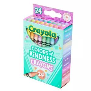 kc인증 잘묻지않는 유아 3세 크레파스 24색세트 키즈크레용 남아완구