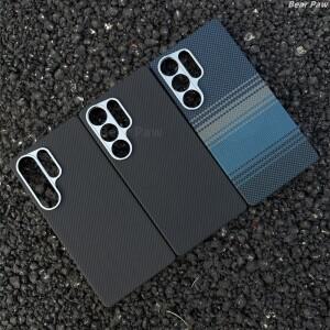 삼성 호환 S26 울트라 S25 카본 파이버 폰 케이스  아라미드 자석 갤럭시