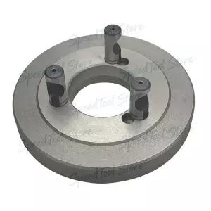 호환  D 타입 D4-160 D4-200 선반 스핀들 플랜지 척 연결 플레이트 전환 플레이트 풀로드 스크류 3조 척 연