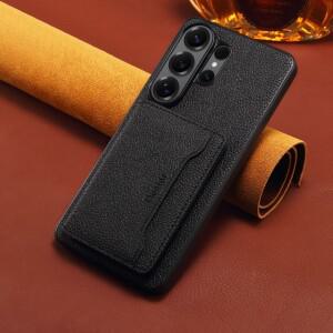 탈착식 플립 스타일 카드 홀더 지갑 가죽 케이스 삼성 호환 갤럭시 S26 울트라 S25 엣지 S24 플러스 23 Fe