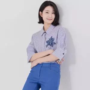 [지센] 2컬러 런던 빅플라워 셔츠 LCWSP321_P418235358