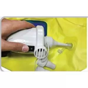 차량용 파워 튜브 바람넣는 전자 에어펌프 공바람넣기 풍선펌프 배구