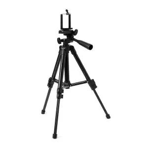 [셀러허브]3단 카메라 스마트폰 삼각대 핸드폰삼각대 77cm(블랙) (S28274627)