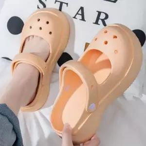 유니크 통굽 샌들 슬리퍼 225-230mm물놀이 아쿠아슈즈 WFF985D