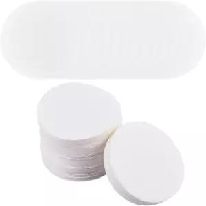 크레아캐빈 500개 화이트 라운드 커피 필터 일회용 종이 제조업체 디스크 교체용 모카 포트 스 드립 홈
