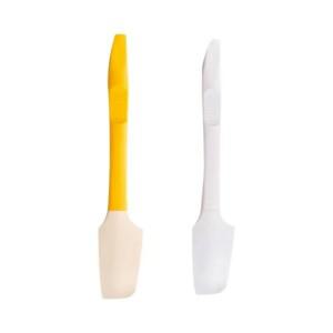 다기능 실리콘 버터 나이프 스크레이퍼, 고온 저항 팔꿈치 교반 스틱, 캔 오프너 베이킹 잼 뒤집개