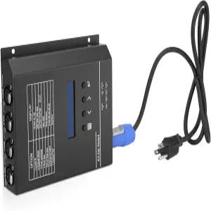 4포트 아트넷-DMX 컨버터(PoE 포함) 4유니버스 양방향 아트넷-DMX512 노드 조명 컨트롤러 인터페이스용