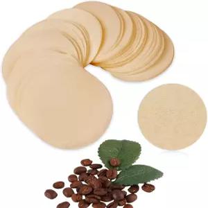 CEYAZYE 200 PCS 원형 커피 필터 종이 56mm 일회용 에스프레소 머신 포터 모카 포트용 포트 고품질 소재