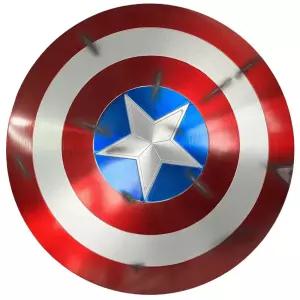 캡틴방패 방패 벽걸이 레진57cm1.4kg 앤 레드 클래식 소품 코스프레 히어로