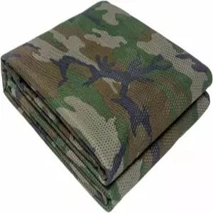 윈웨이 카모 네팅 버랩 크래들 메시 패브릭 - 사냥 블라인드 캠핑 군용 나무 스탠드 지면 커버 장식용 75D