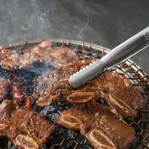 [롯데백화점]서준엄마네 프리미엄 LA갈비 초이스등급 선물세트포장 1kg+1kg(총2팩)