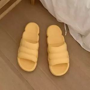 여성 버블 가벼운 플랫 슬리퍼 실내화 겸용 실외화 WFF619A