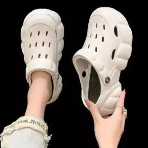 여성 여름 키높이 통굽 디자인 베이직 샌들 생활방수 WFE5F90