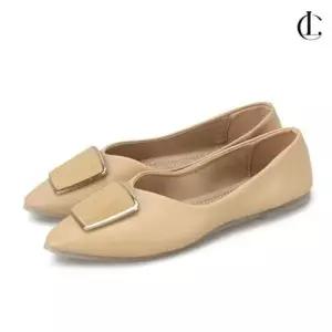 엘케이트 여자 플랫슈즈 LSS334 단화 스틸레토 스퀘어 WFDCC1F