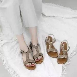 큐빅샌들 여름샌들 웨지 여자샌들 108438 WFDA513