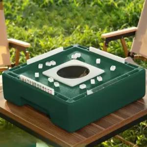 미니마작 무동력 초보자용 캠핑 야외 접이식 마작패 마작세트 전통게임